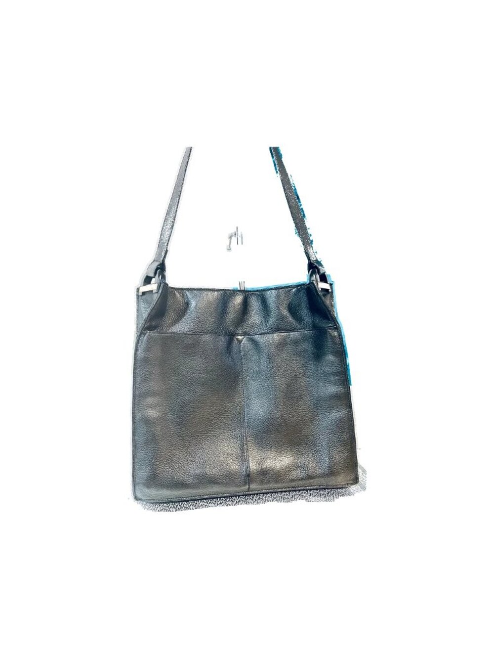 Gucci Black Pebbled Leather Shoulder Tote Approx 11-12 W x 10-11 H x 3-4 D - Picture 1 of 16